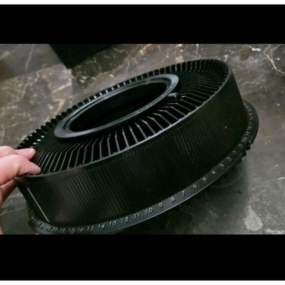 Vintage Kodak Carousel Transvue 80 Slide Tray with Original Box Black For Slides - Picture 16 of 16